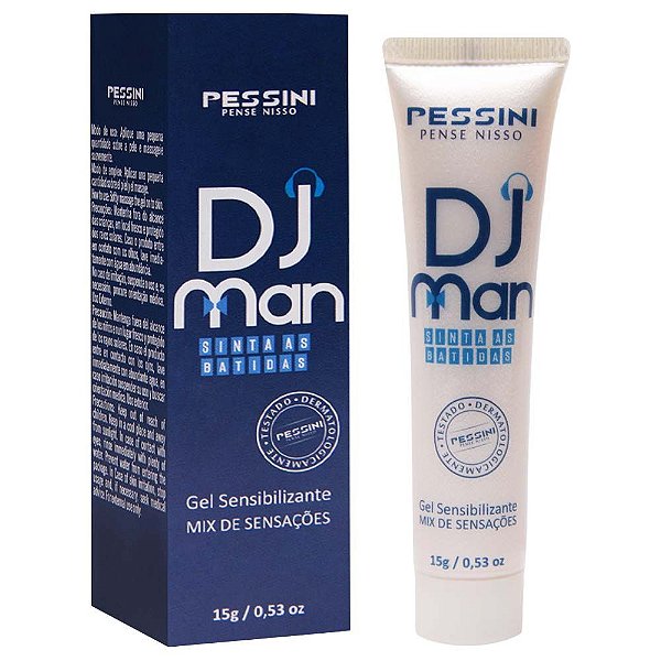 Dj Man Excitante Masculino 15g Pessini