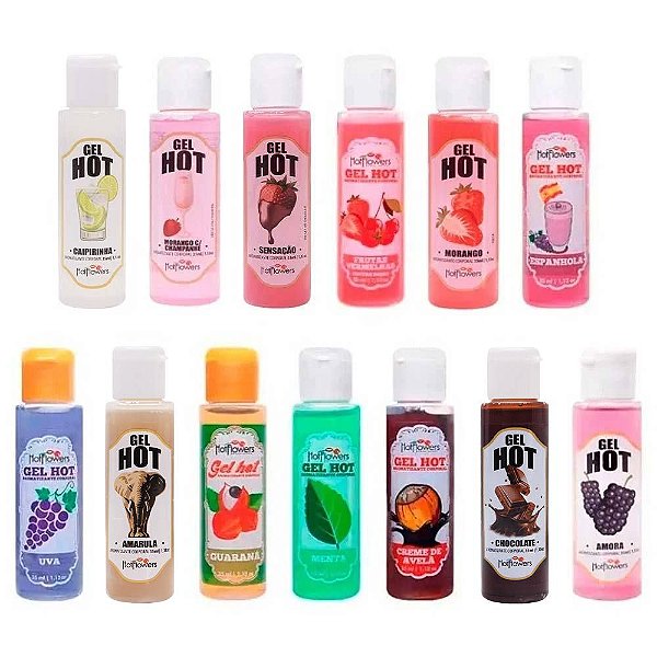 Gel Hot Aromatizante 35ml Hot Flowers