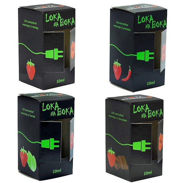 Loka Na Boka Gel Eletrizante 8ml Loka Sensação