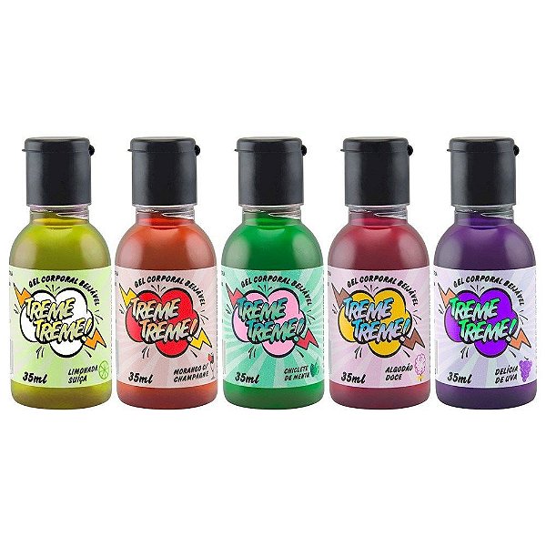 Treme Treme Gel Corporal Beijável 35ml Garji
