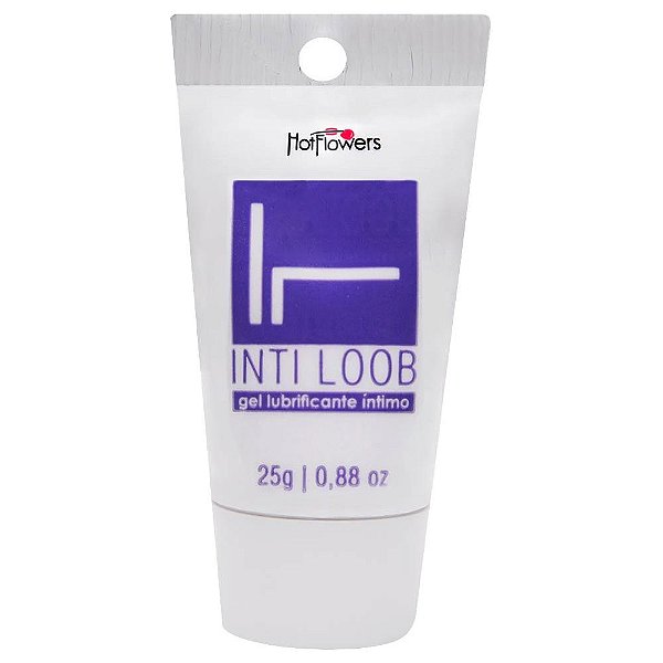 Inti Loob Lubrificante Bisnaga Lilás 25g Hot Flowers
