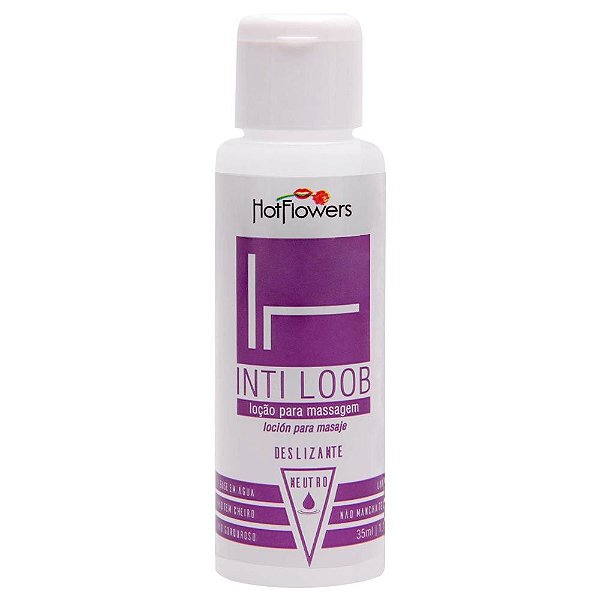 Inti Loob Loção Lubrificante 35ml Hot Flowers