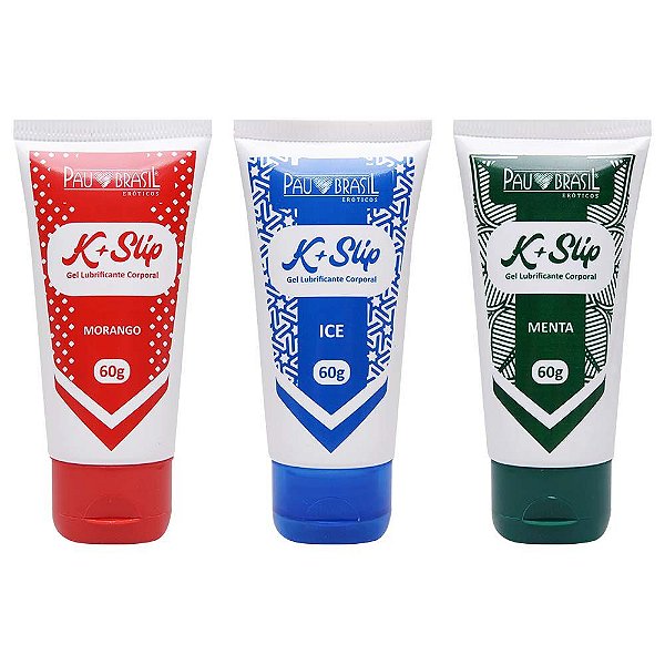 K+ Slip Lubrificante Aromático 60g Pau Brasil