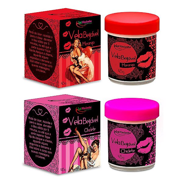 Vela Beijável 45g La Pimienta