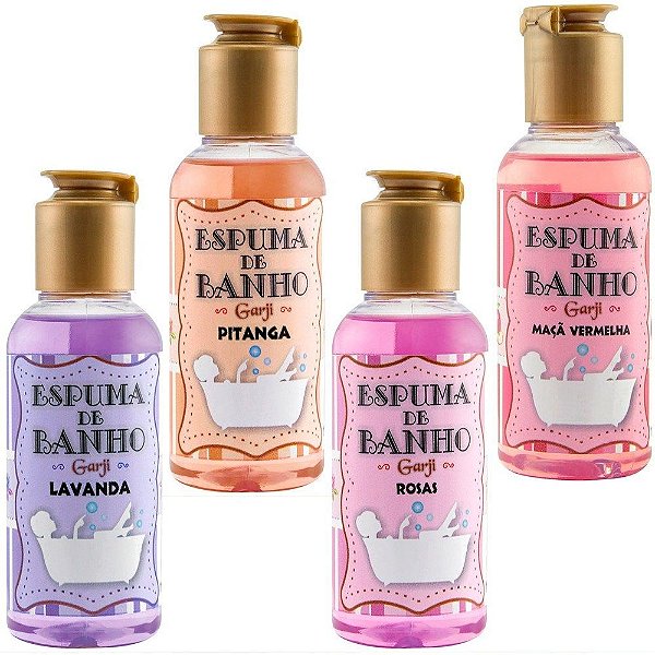 Espuma De Banho Aromática 120ml Garji