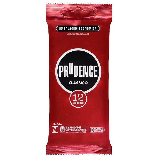 Preservativo Clássico Com 12 Unidades Prudence