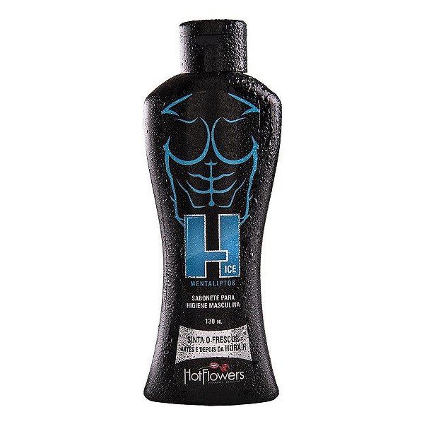 H Ice Sabonete íntimo Masculino 130ml Hot Flowers