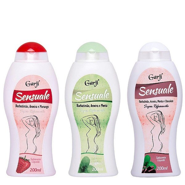 Sabonete Líquido Corporal Refrescante 200ml Garji