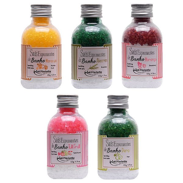 Sais De Banho Espumantes 135g La Pimienta
