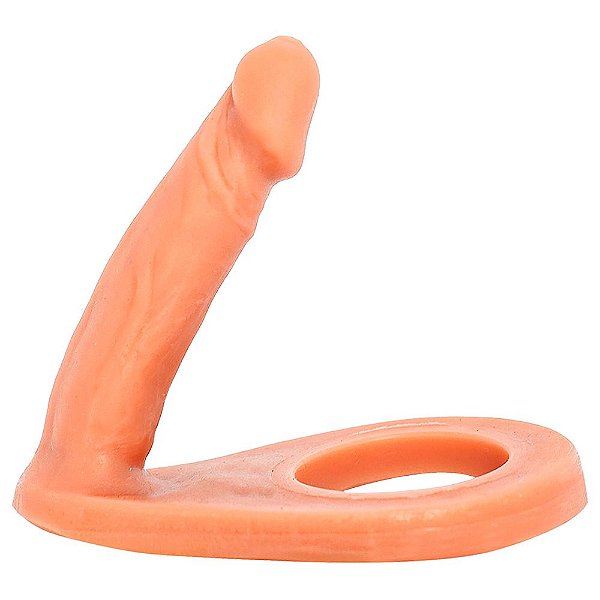 Pênis De Borracha Auxiliar 8 X 2cm Hot Flowers