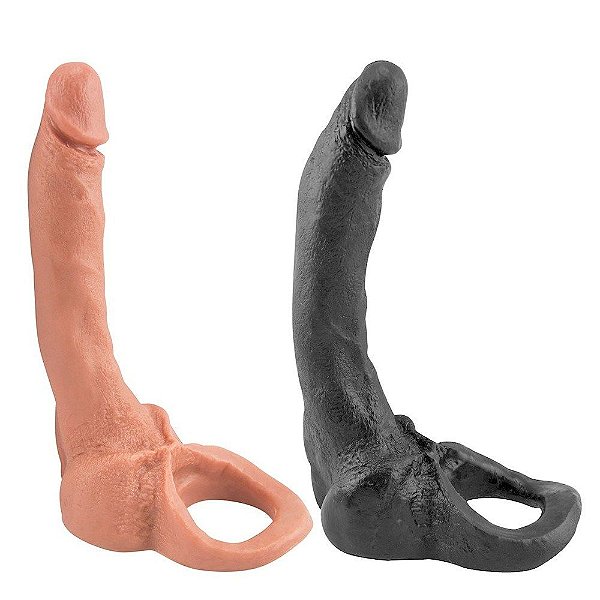 Anel Pênis De Borracha Maciça 16,2 X 2,6cm Prazer E Cia
