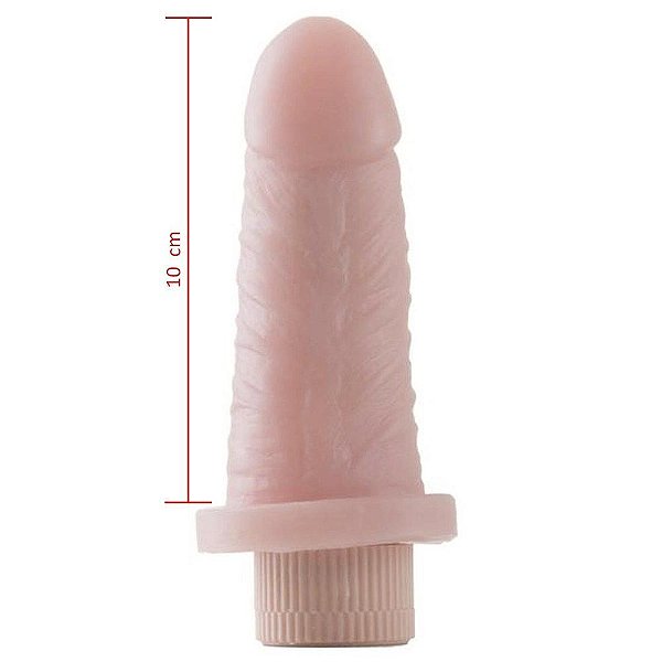 Pênis Vibrador Interno Cyber 10 X 3,5cm Hot Flowers