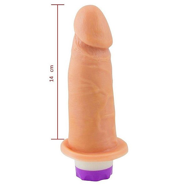 Prótese Vibrador Interno 14 X 4cm Sexy Fantasy