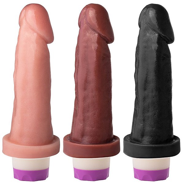 Prótese Vibrador Interno 17 X 4cm Soulsex