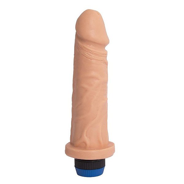 Prótese Com Vibro Interno 16,5 X 3,5cm Pau Brasil