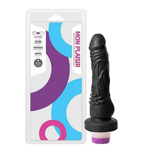 Prótese Vibrador Interno 16 X 3,5cm Soulsex