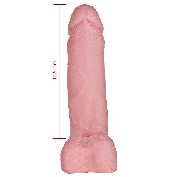 Pênis De Borracha Cyber Vértebra 19,5 X 5cm Hot Flowers