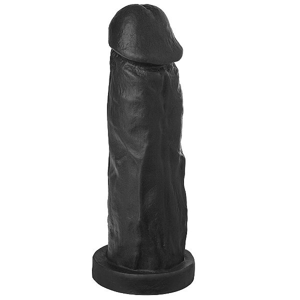Pênis De Borracha Maciço Realístico 17 X 4,5cm Soulsex