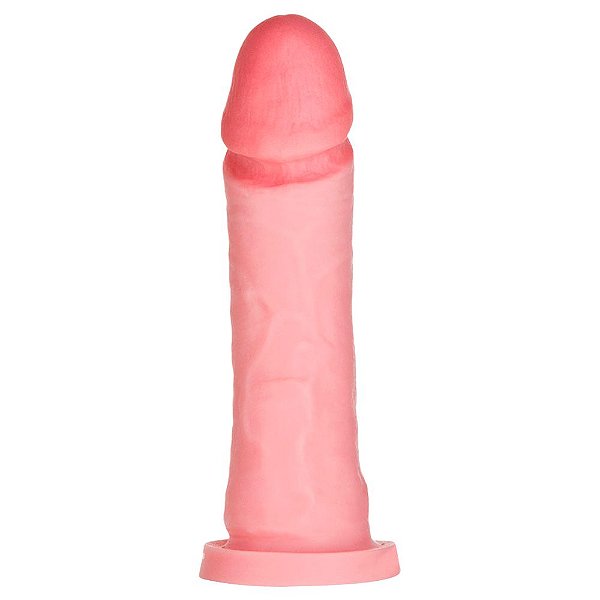 Pênis De Borracha Semi Maciça 16 X 4cm Hot Flowers