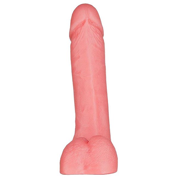 Pênis De Borracha Maciço 16 X 4cm Hot Flowers