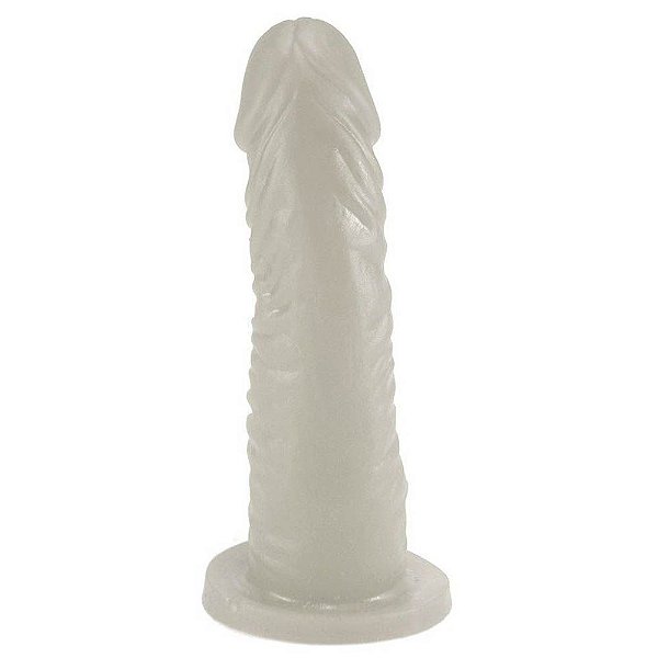 Pênis De Borracha Neon Luz Negra 16 X 4cm Hot Flowers