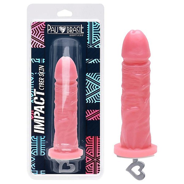 Prótese Maciça Cyber Vertebrada 16,5 X 3,5cm Pau Brasil