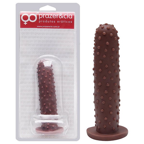 Pênis De Borracha Maciça 14,5 X 3,2cm Prazer E Cia