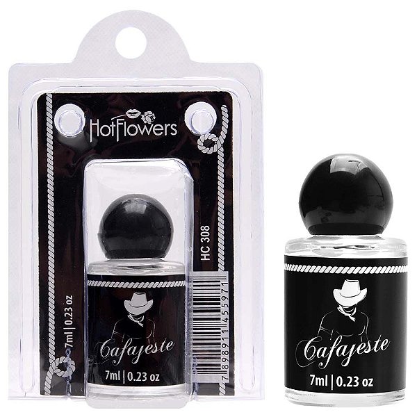 Cafajeste Perfume Afrodisíaco Masculino 7ml Hot Flowers