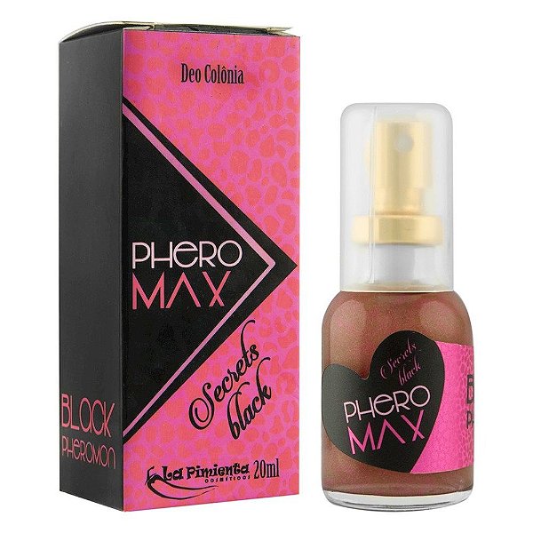 Perfume Phero Secrets Black 20ml La Pimienta