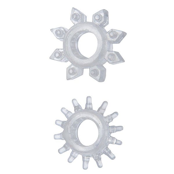 Anel Estimulador Com Saliência 2 Unidades Hot Flowers