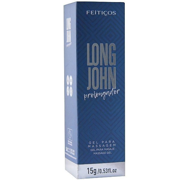 Long John Prolongador De Ereção 15g Feitiços