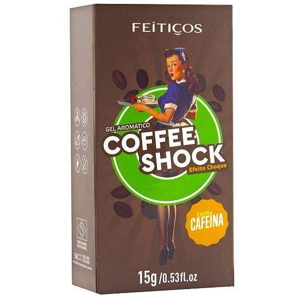 Coffee Shock Gel Eletrizante Aromático 15g Feitiços