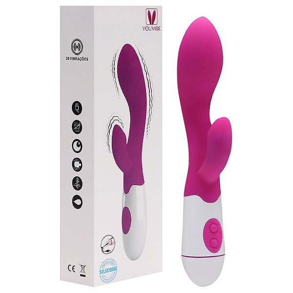 Vibrador Recarregável Ponto G 30 Modos De Vibração Vipmix