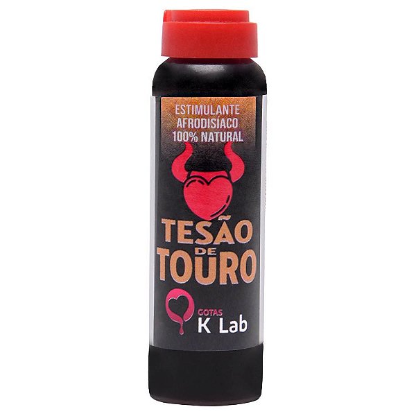 Tesão De Touro Excitante Masculino Natural 10ml K-lab