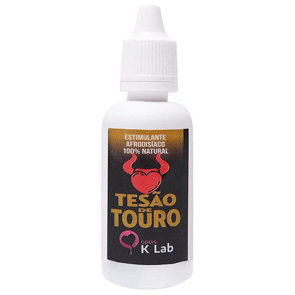 Tesão De Touro Gotas Afrodisíacas 20ml K-lab