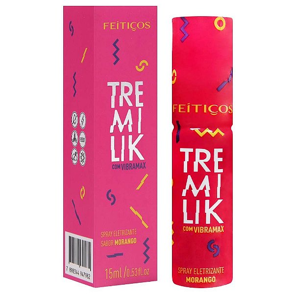 Tremilik Vibramax Beijável 15ml Feitiços