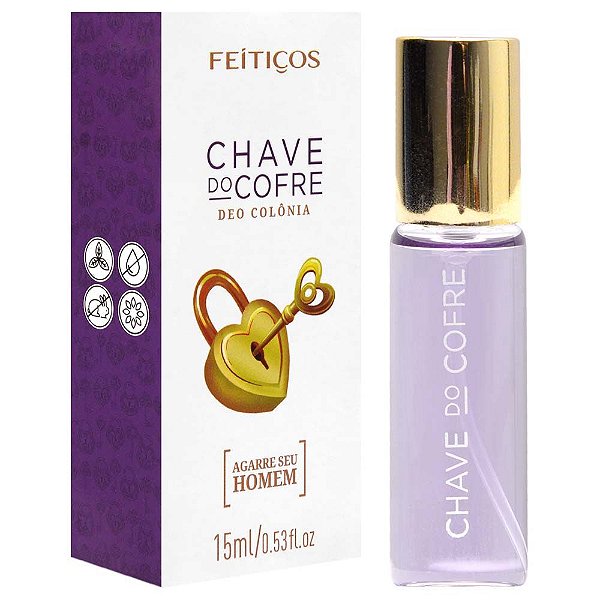 Chave Do Cofre Deo Colônia Spray 15ml Feitiços