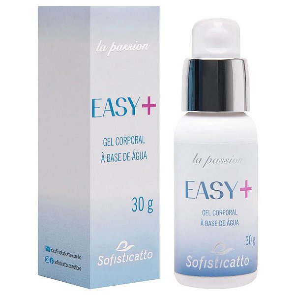 Easy + Gel Lubrificante Anal 30g Sofisticatto