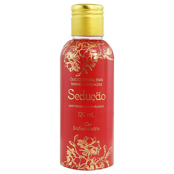 óleo Corporal Sedução Massagem 120ml Sofisticatto