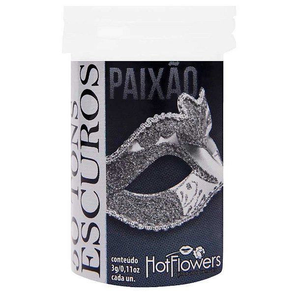 50 Tons Escuros Hot Ball 02 Unidades Hot Flowers