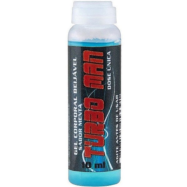 Turbo Man Gel Beijável Estimulante 10ml Garji