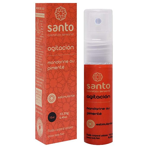 Agitación Vibrador Líquido Beijável 15ml Santo