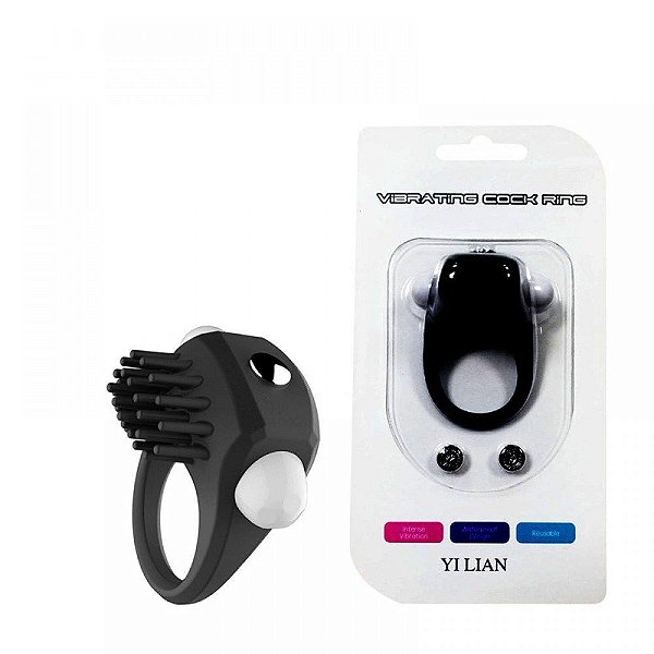Anel Vibratório Massageador Cock Ring Yi Lian Vipmix