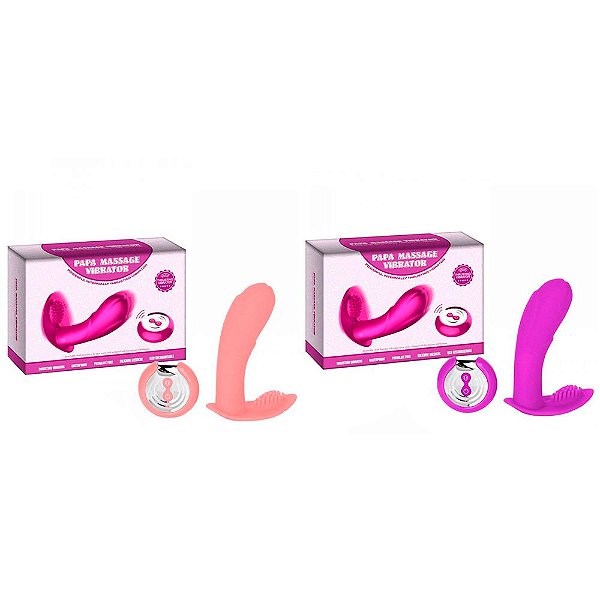 Vibrador Wireless 7 Pulsações Papa Massage Vibrator Vipmix