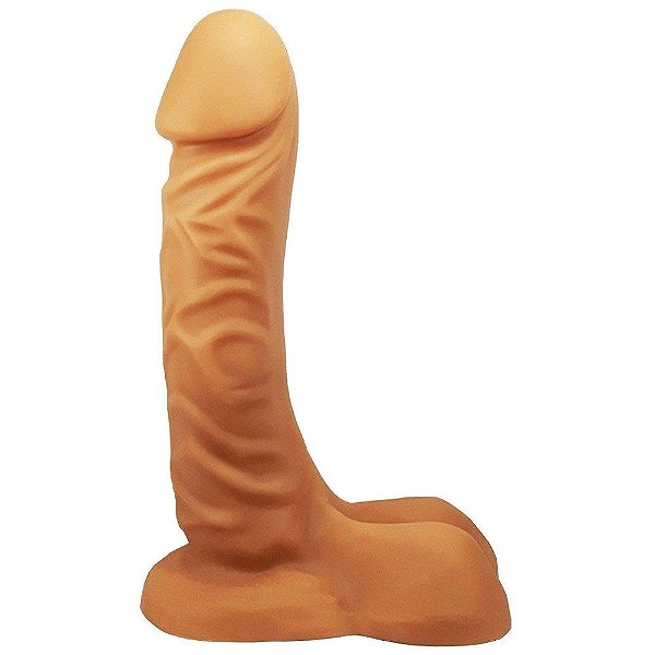 Pênis Borracha Fogo Da Paixão 19 X 4,5cm Hot Flowers