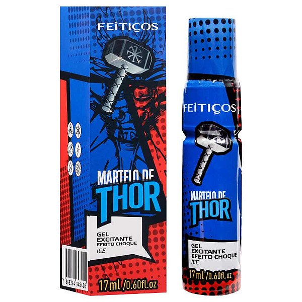 Martelo De Thor Excitante Ice Choque 17ml Feitiços