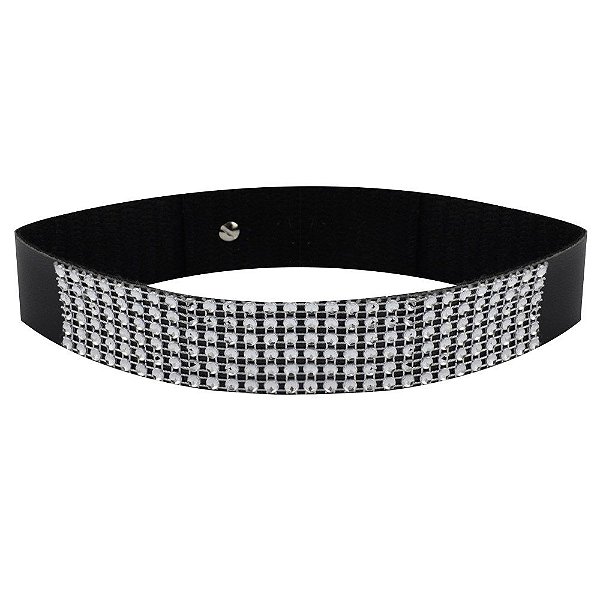 Gargantilha Strass Dominatrixxx