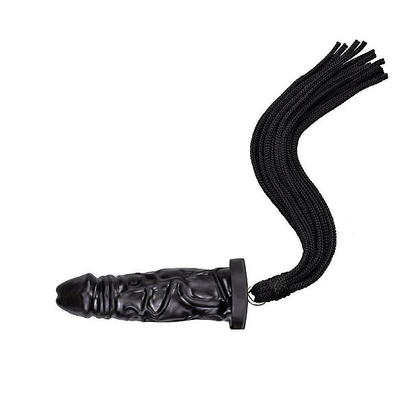 Chicote 10 Tiras Corda De 40cm Base Prótese La Pimienta