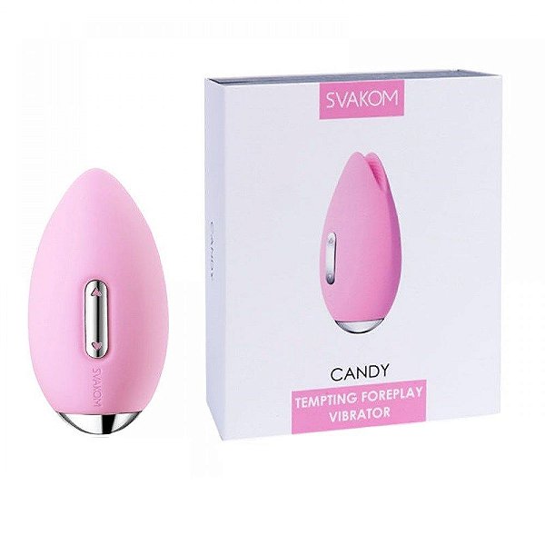 Vibrador Recarregável 3 Vibrações Svakom Candy Vipmix