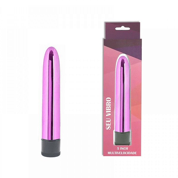 Vibrador Personal Cromado 13cm Youvibe Vipmix